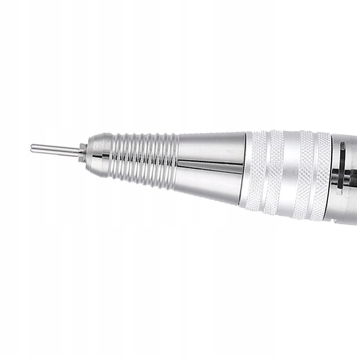 Rączka Prostnica do frezarki biało-srebrna