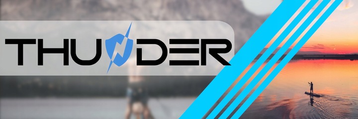 OGROMNA 365CM deska SUP dmuchana WYTRZYMAŁA siedzisko ZESTAW Thunder