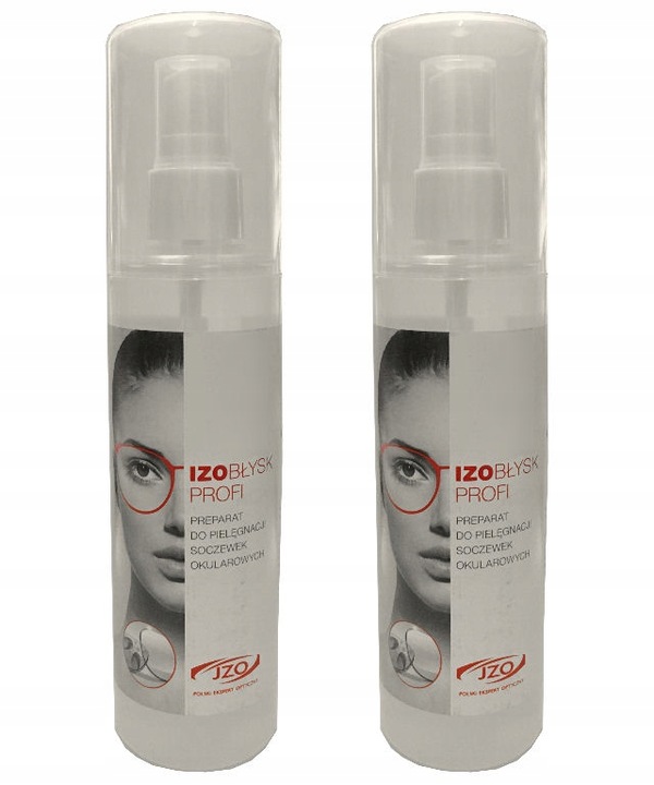 2 x PŁYN DO OKULARÓW Izobłysk Profi 150ml