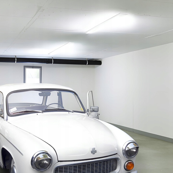 8x PANEL LAMPA LED NATYNKOWA OPRAWA SUFITOWA DO Garażu Warsztatu