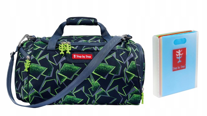 STEP BY STEP Torba sportowa szkolna WILD T-REX TARO + organizer GRATIS