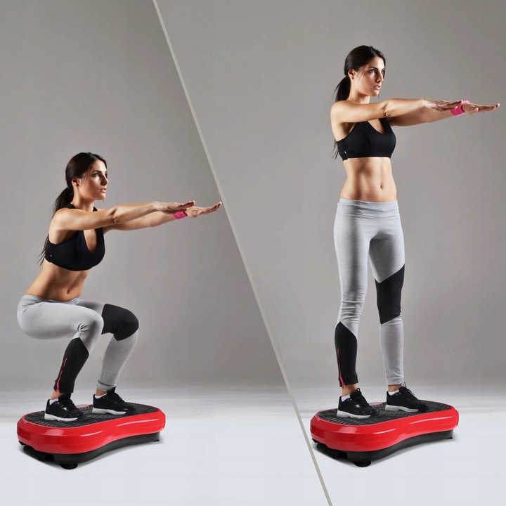 PLATFORMA WIBRACYJNA WIBRUJĄCA TRENING CAŁEGO CIAŁA MASAŻER FITNESS