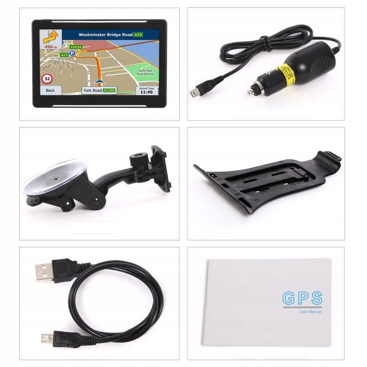 Nawigacja samochodowa GPS dla CIĘŻARÓWEK iGO Primo Truck 7 Cali Ekran