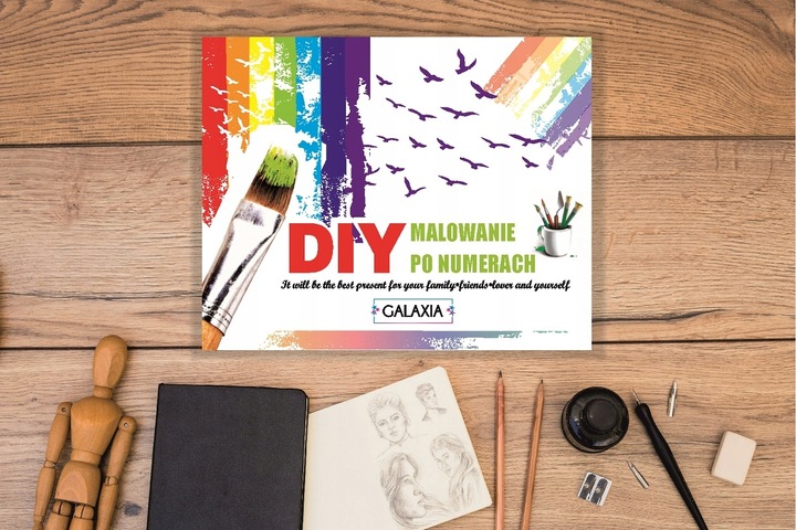 MALOWANIE PO NUMERACH Z RAMĄ Obrazy Do Malowania Po Numerkach OBRAZ 40x40