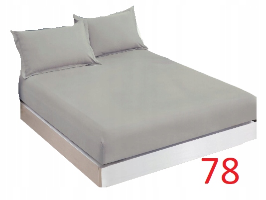 PRZEŚCIERADŁO 160x200 BAWEŁNIANE Z GUMKĄ KOLORY