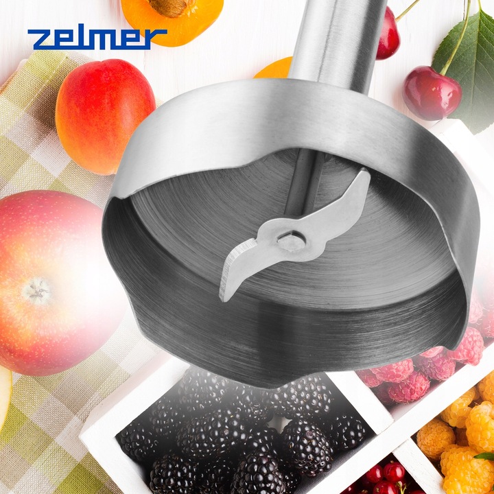 BLENDER RĘCZNY ZELMER KUCHENNY WIELOFUNKCYJNY MIKSER ROBOT TURBO 800W