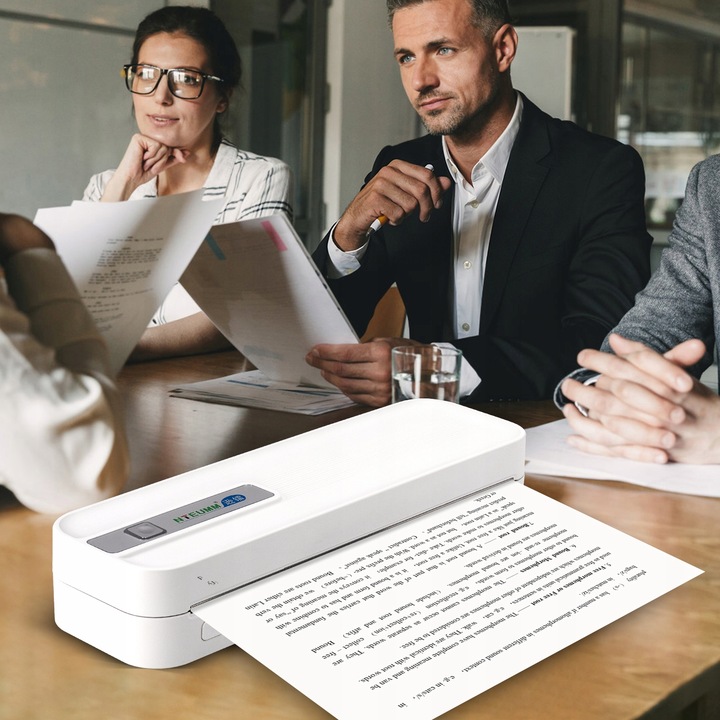 PRZENOŚNA TERMICZNA DRUKARKA A4 NETUM DO DOKUMENTÓW, ZDJĘĆ, ETYKIET, TATUAŻ