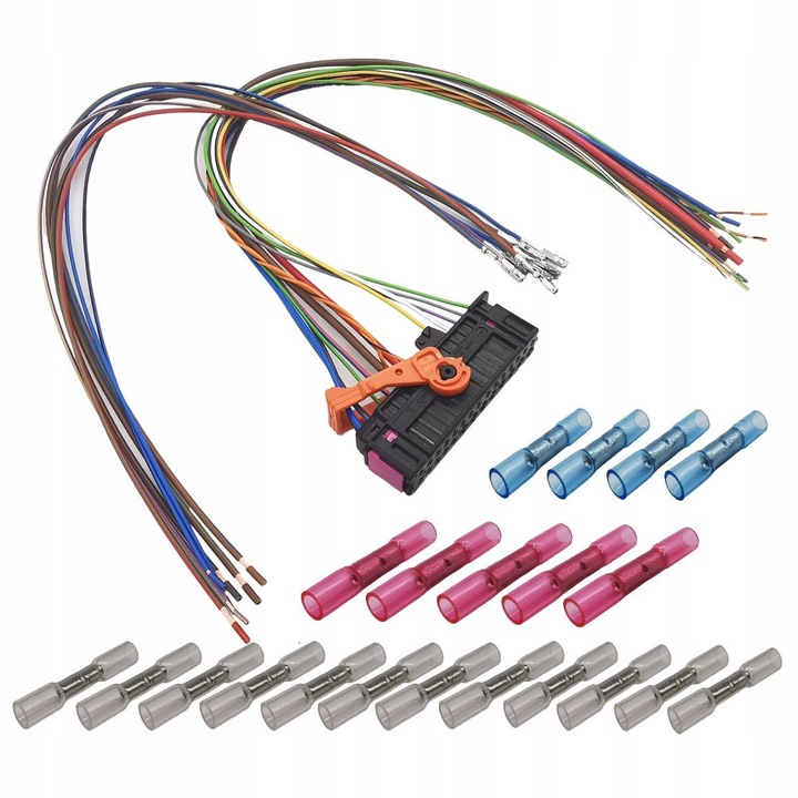 SKODA SUPERB II WIĄZKA DRZWI PRZEDNICH ZESTAW NAPR