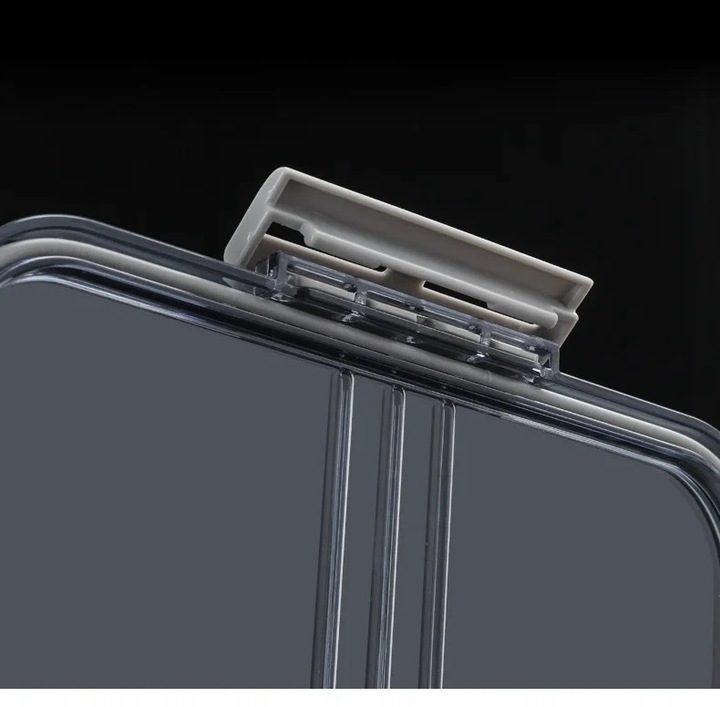 POJEMNIK NA ŻYWNOŚĆ DO LODÓWKI NA WĘDLINY HERMETYCZNY Z DATOWNIKIEM