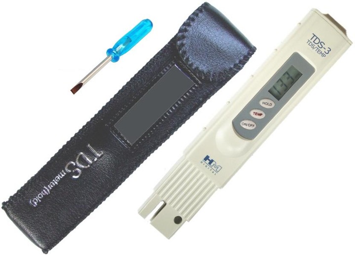 Miernik TDS-3 + Termometr NEW DESIGN HM-Digital.