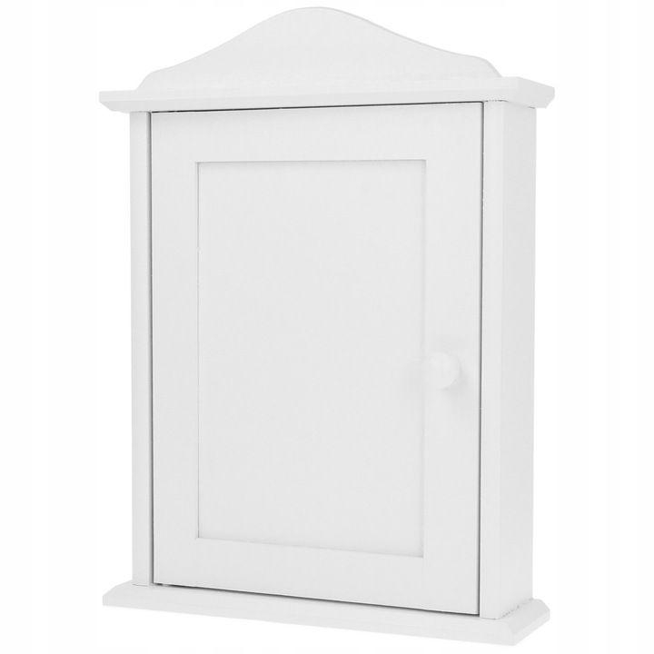 Skrzynka na klucze szafka kasetka wieszak półka BIAŁA