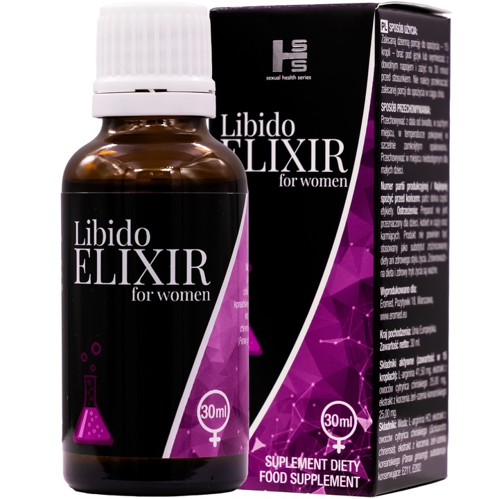Libido Sex Elixir for Women 30 ml krople dla kobiet Libido Eliksir
