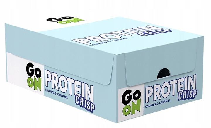 24 x Sante Go ON Baton Proteinowy Crisp ciastko-karmel 50 g - 20% białka