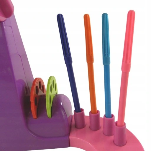 PROJEKTOR DO NAUKI RYSOWANIA RZUTNIK RÓŻOWY ZESTAW