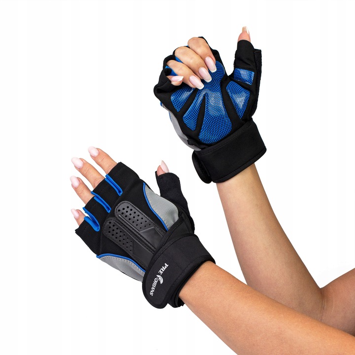 RĘKAWICZKI TRENINGOWE SIŁOWNIĘ RĘKAWICE ĆWICZEŃ SIŁOWYCH MĘSKIE DAMSKIE M