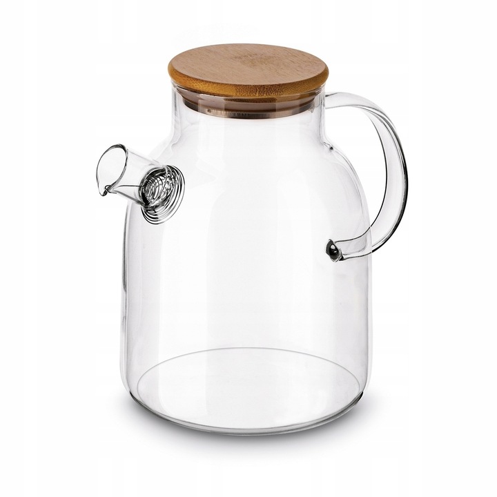 DZBANEK Szklany ze Spiralą Gorące i Zimne do HERBATY ZIÓŁ Tadar Nexo