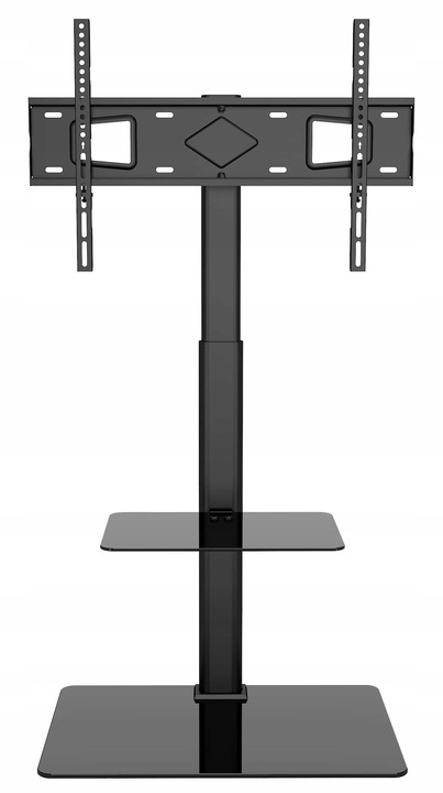 Podłogowy STOJAK TV pod telewizor z półką Uniwersalny Obrotowy