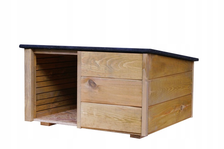 Buda dla psa ocieplana, przedsionek, złożona SPP