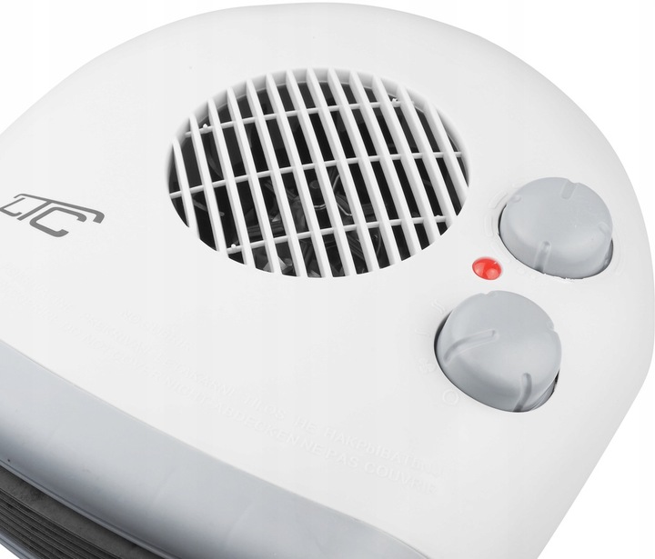 FARELKA TERMOWENTYLATOR GRZEJNIK ELEKTRYCZNY 2000W TERMOSTAT, 3 TRYBY