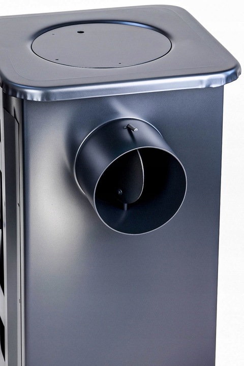 Piec piecyk koza kominek 7cegieł szamotowy ogrzewacz do domu garażu SOLIDNY