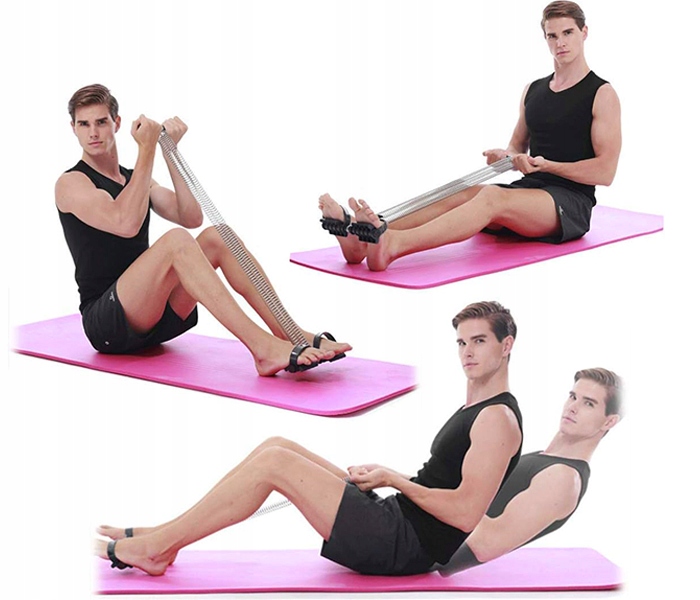 URZĄDZENIE PRZYRZĄD EKSPANDER DO ĆWICZEŃ MIĘŚNI CIAŁA NÓG UD RĄK BRZUCHA