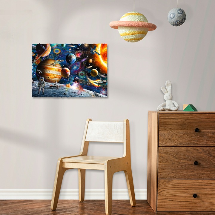 Puzzle drewniane KOSMOS Outer Space 240 elementów