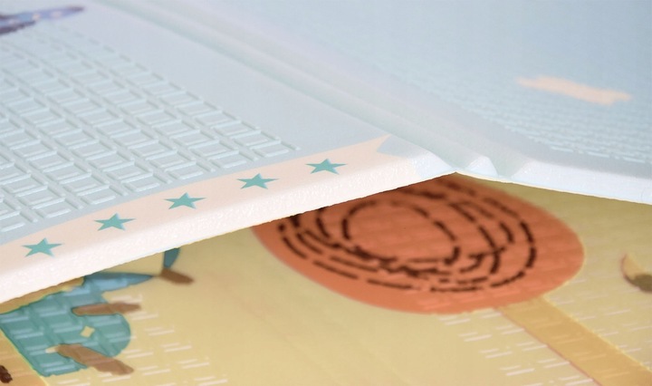 MATA PIANKOWA XPE SKŁADANA EDUKACYJNA 150X180 CM