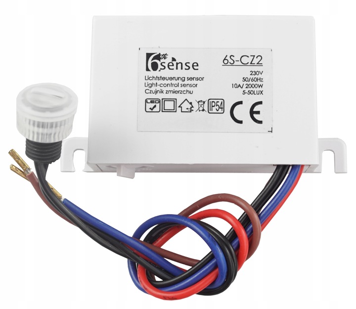 CZUJNIK ZMIERZCHU Z SONDĄ ZEWNĘTRZNĄ MINI AUTOMAT ZMIERZCHOWY DO LED