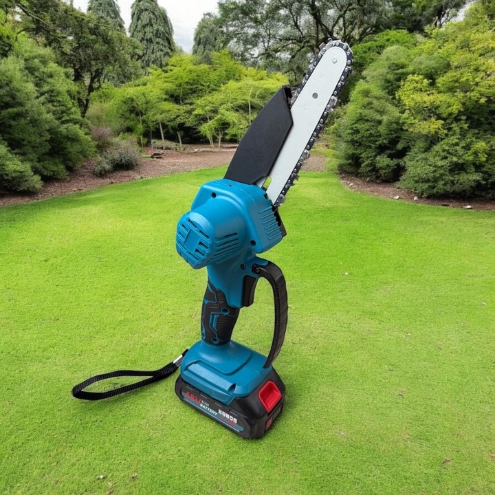Piła AKUMULATOROWA Łańcuchowa Pilarka Do GAŁĘZI z 2 AKU 8 CALI