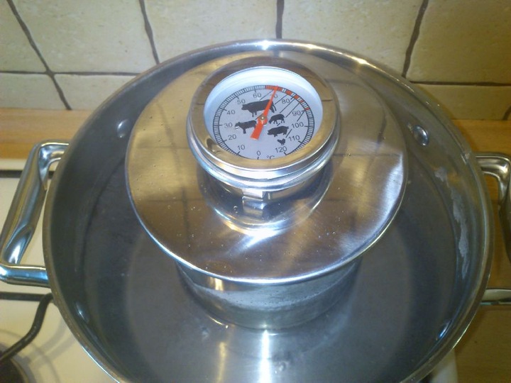 Szynkowar duży 3kg ZESTAW worki termometr zioła