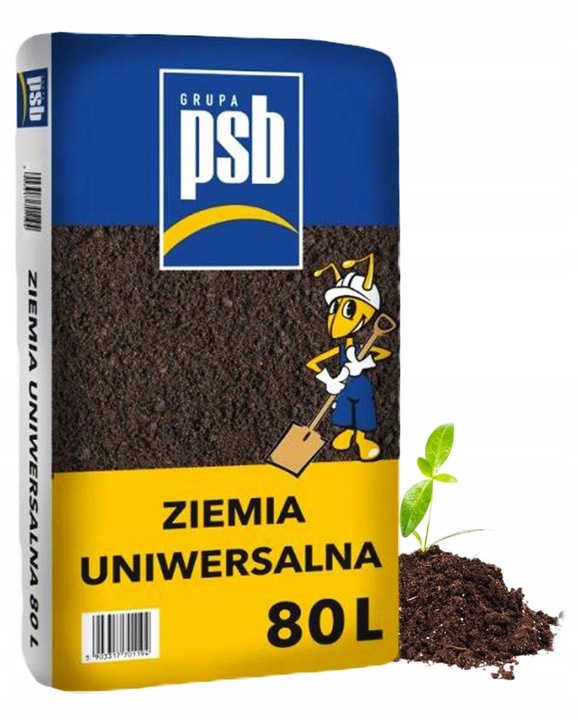 ZIEMIA UNIWERSALNA OGRODOWA DO KWIATÓW 80L WYDAJNA