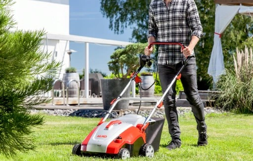 AERATOR WERTYKULATOR Elektryczny AL-KO 1500W 36 cm 2 WAŁKI 3w1 Kosz 55