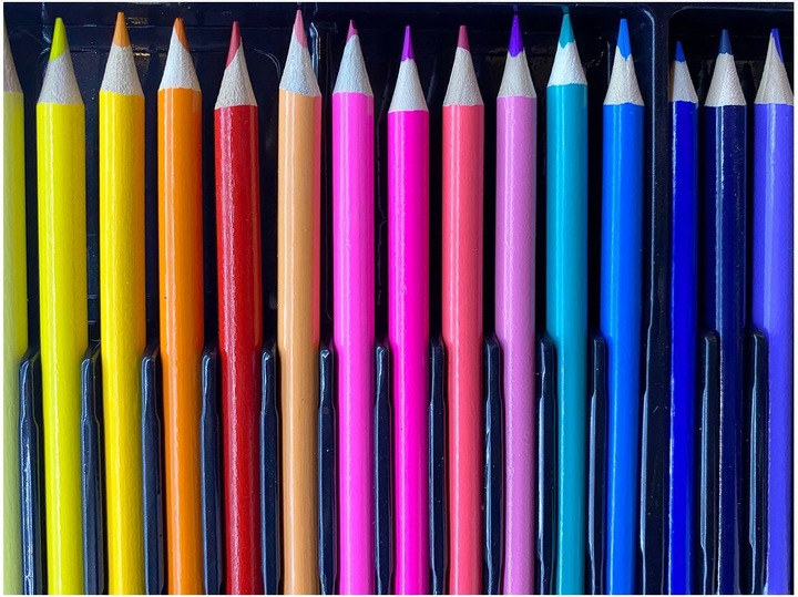 Zestaw Artystyczny 258el. do Malowania XXL Walizka Etui na Kredki Mazaki