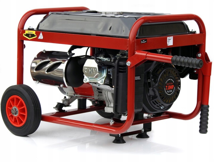 PROFESJONALNY AGREGAT PRĄDOTWÓRCZY 5,2kW ELE-START AVR+ MIEDŹ STOJAN