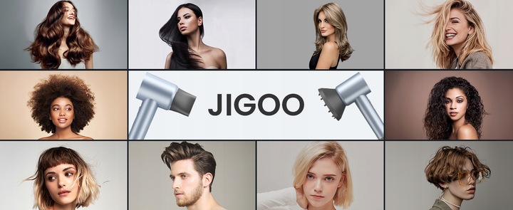 SUSZARKA DO WŁOSÓW JONIZUJĄCA MOCNA 1600W 59DB JIGOO H300 NIEBIESKI