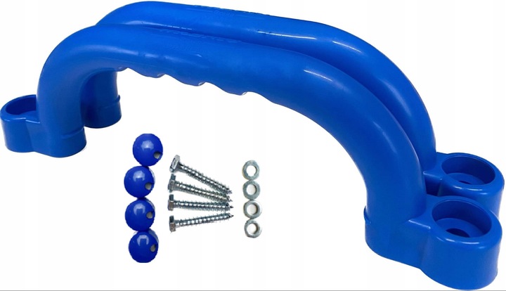 Rączki 25cm uchwyty na plac zabaw Niebieskie