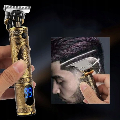 MASZYNKA TRYMER DO STRZYŻENIA BRODY WŁOSÓW BARBER