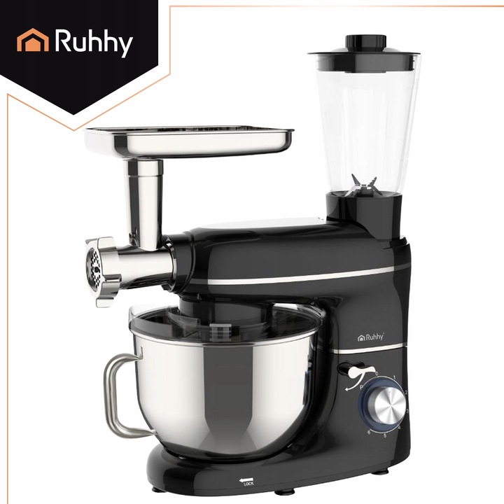 Robot Planetarny Kuchenny RUHHY z Blenderem Maszynka do Mielenia Mięsa
