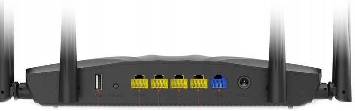 Router Tenda AC19 WiFi-5 AC2100 GIGABIT DualBand USB Drukarka IPTV