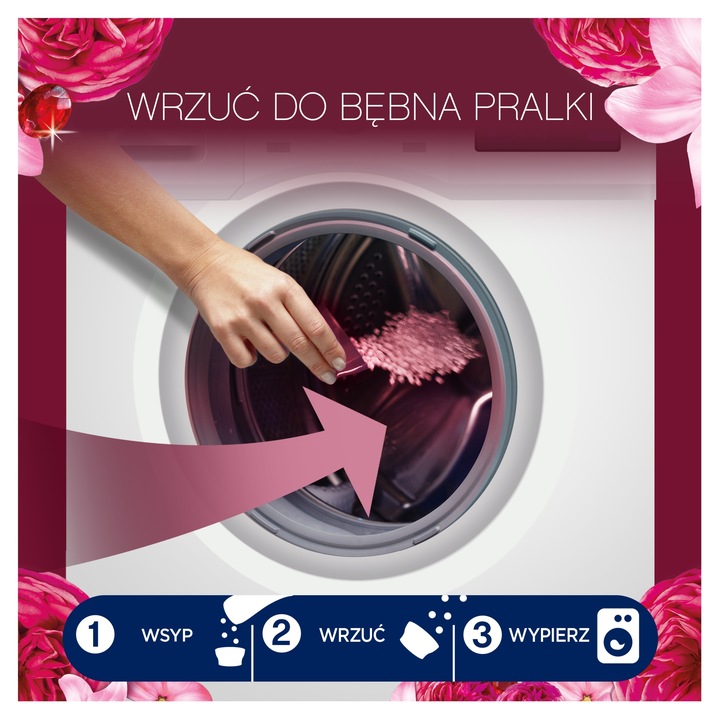 Lenor Perełki zapachowe Ruby Jasmine 195g