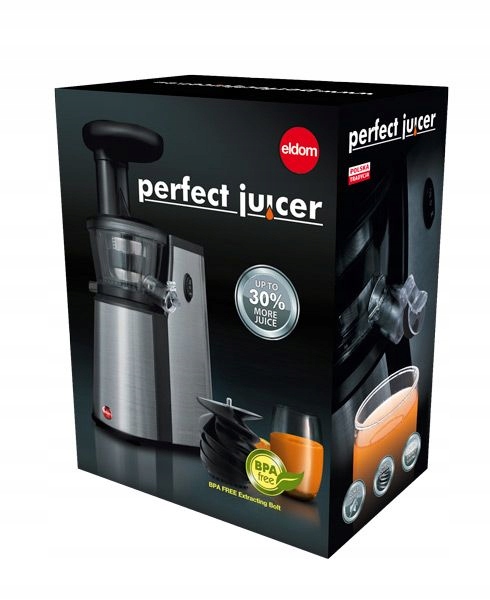 WYCISKARKA WOLNOOBROTOWA DO SOKÓW PIONOWA PJ400 400W ELDOM