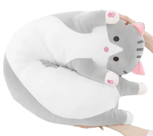 DŁUGI KOT KOTEK PODUSZKA MASKOTKA PLUSZAK 110 cm