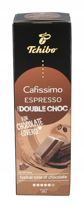 Kawa kapsułki Tchibo Cafissimo Espresso Double Chocolate (30 kapsułek)