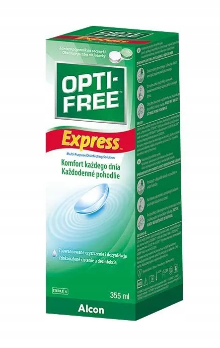 OPTI-FREE EXPRESS 2X355ML PŁYN DO SOCZEWEK KONTAKTOWYCH
