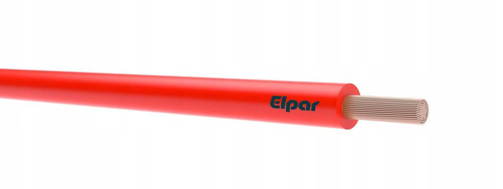 Przewód Linka H07V-K LGY 50 MM2 450/750V Czerwony ELPAR
