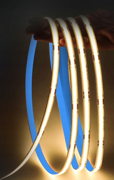 Taśma LED COB Neon 24V 5m 9W/m 480 diod 45W 4000K Neutralna Mocna