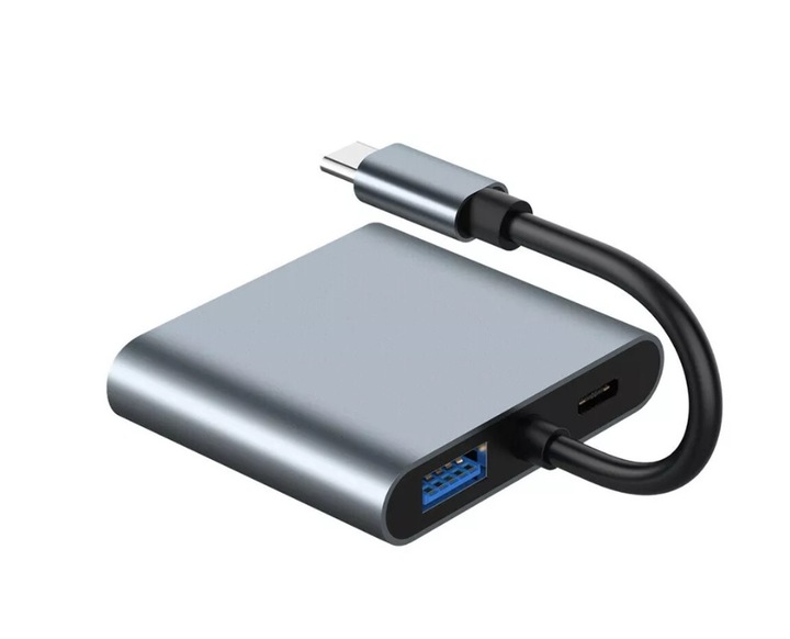 USB C na 2 monitory HDMI, USB3.0 i Power Delivery