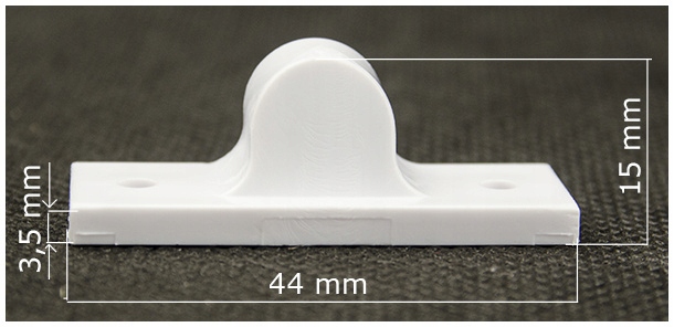 Zawias kompletny Sanplast CLASSIC 660-C0124