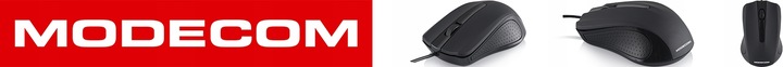 MYSZKA PRZEWODOWA USB NA DŁUGIM KABLU CICHA SENSOR OPTYCZNY MODECOM M9 USB
