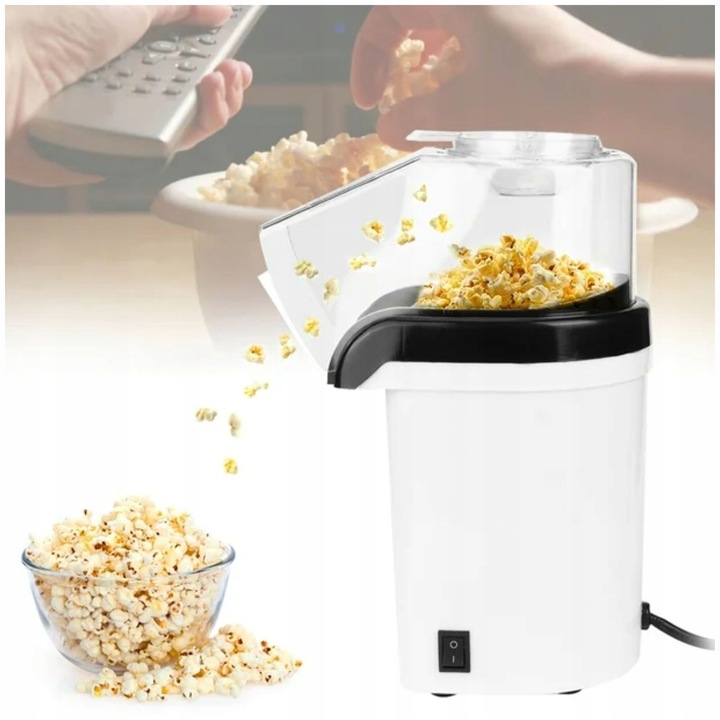 Urządzenie do popcornu Esperanza EKP005W POOF biały 1200 W
